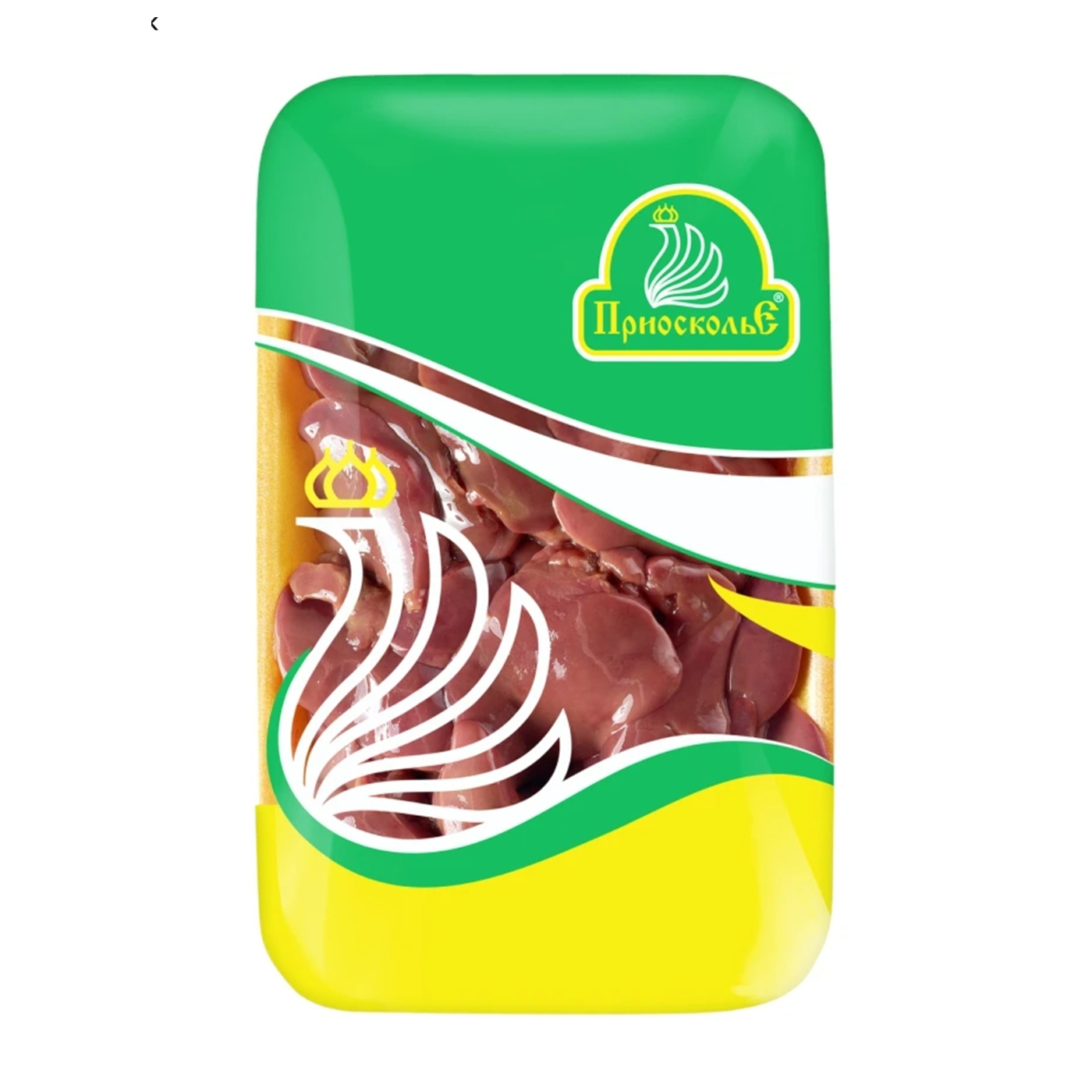 Печень куриная в лотке
